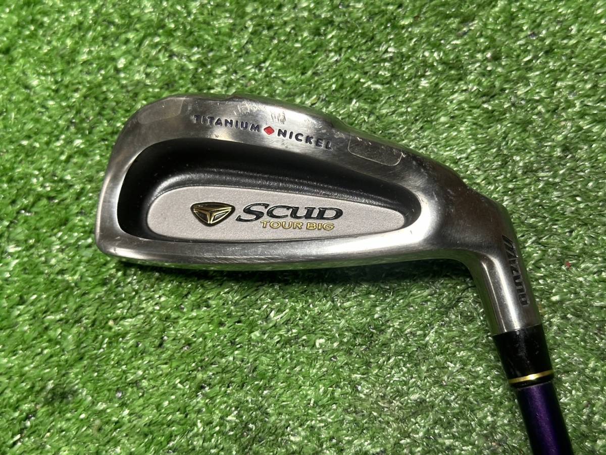 【同梱対応可】SAI-4962　中古　単品アイアン　3番　Mizuno ミズノ　SCUD　TOUR BIG　カーボンシャフト　Flex SR　グリップなし_画像1