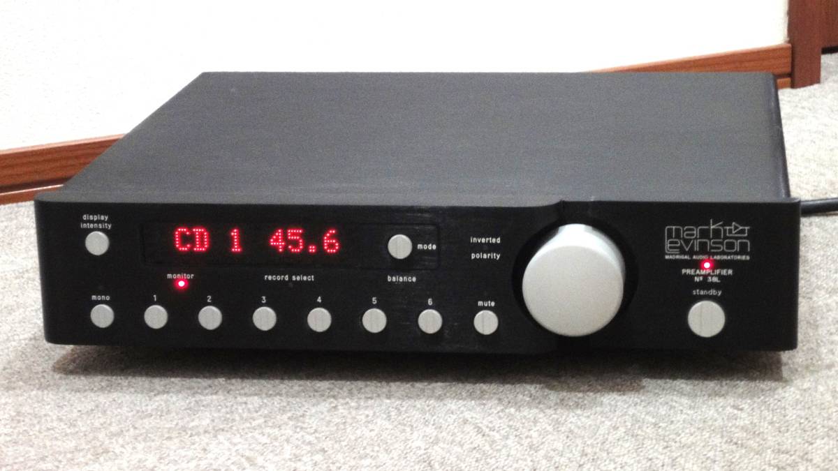 Mark Levinson マークレビンソン コントロールアンプ No.38L USED品 美品 元箱あり_画像1