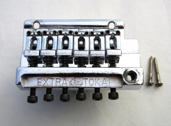 TOKAI　トーカイ　ET EXTRA TOKAIブリッジ ロック式ブリッジ　11mmピッチシンクロと互換性　完動品_EXTRA TOKAI ブリッジ。