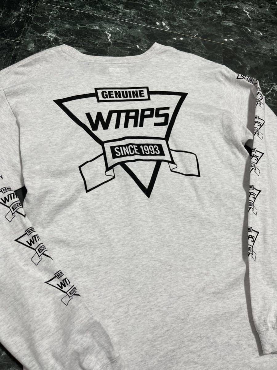 WTAPS ダブルタップス ロンT ロゴ　ロングTシャツ サイズ1