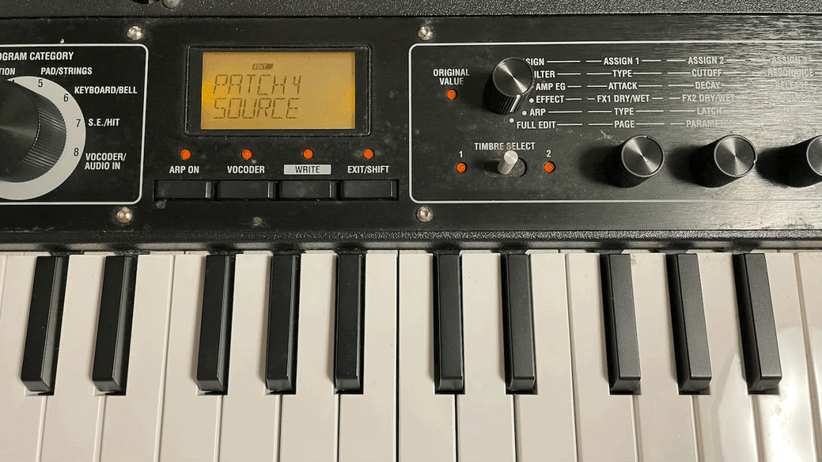 KORG Korg microKORG XL+ аналог mote кольцо синтезатор 