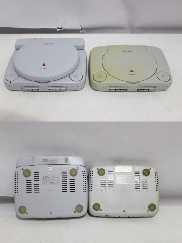 C392H 035 SONY PS3 CECHH00/L00 PS2 SCPH-90000 PSOne SCPH-100 本体のみ まとめて 計8台 現状品 ジャンク_画像8