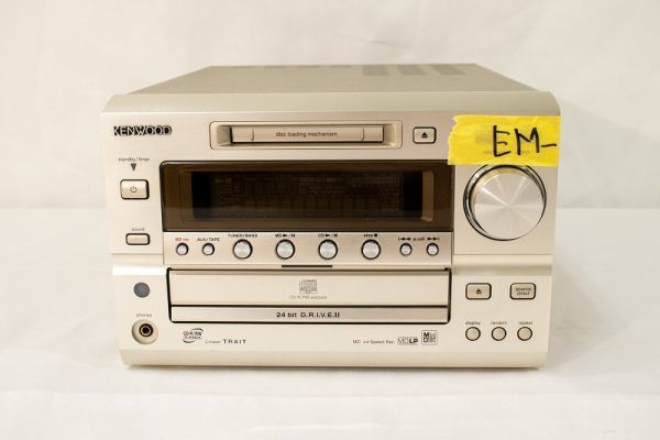 EM-102190 〔動作確認済み〕 システムコンポ+スピーカー [RD-HD7MD+LS-HD9] （ケンウッド KENWOOD) 中古_画像3