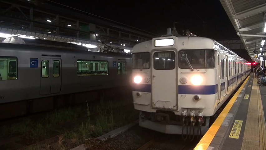 415 series night line express [ day south ] number car window Kagoshima centre -...( title less / have BD-R DL2 sheets set )