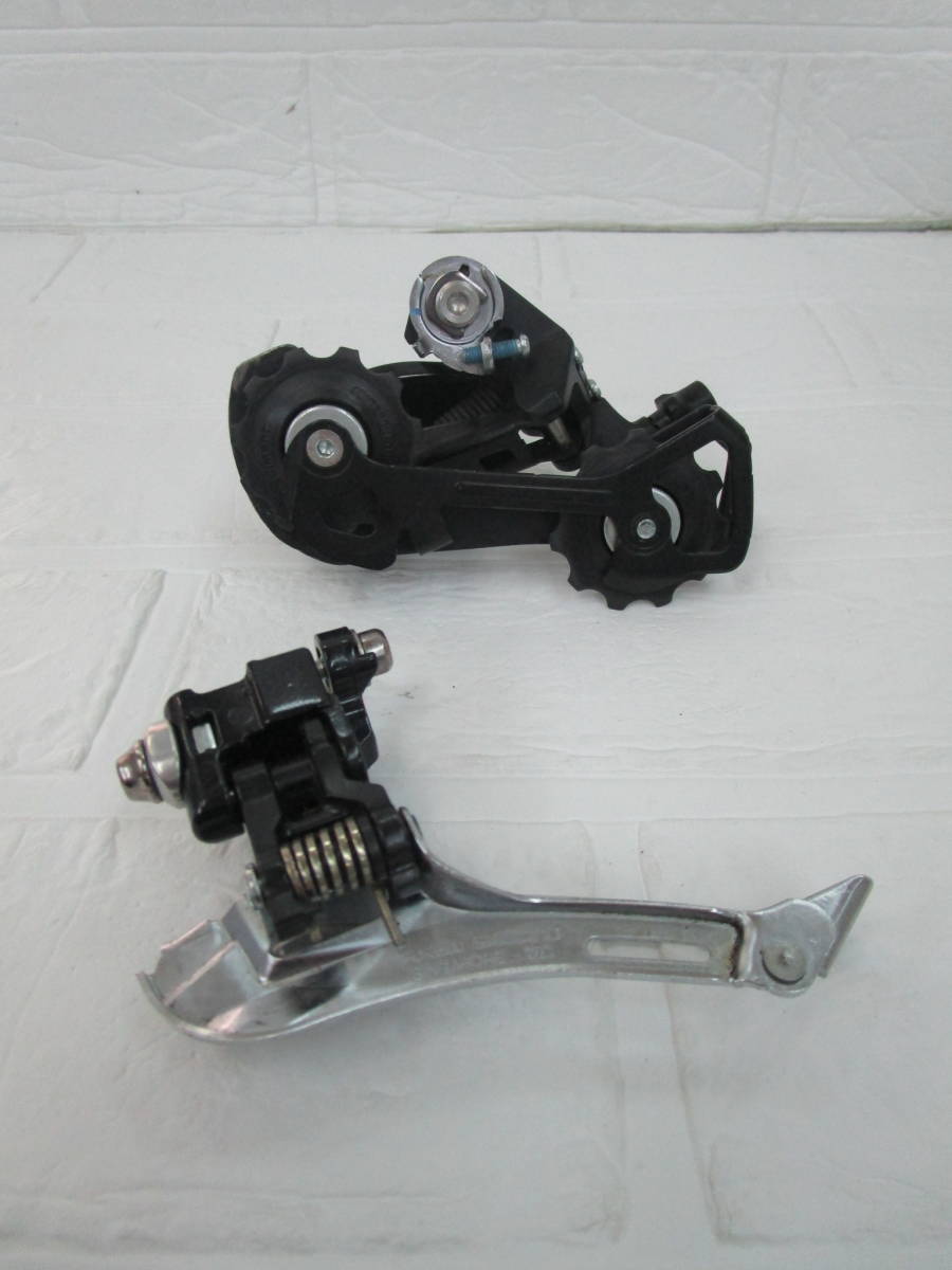 W.24A20　CI　SHIMANO　シマノ　SORA　9速用　フロントディレイラー FD-3500 + リアディレイラー RD-3500　USED　☆_画像2