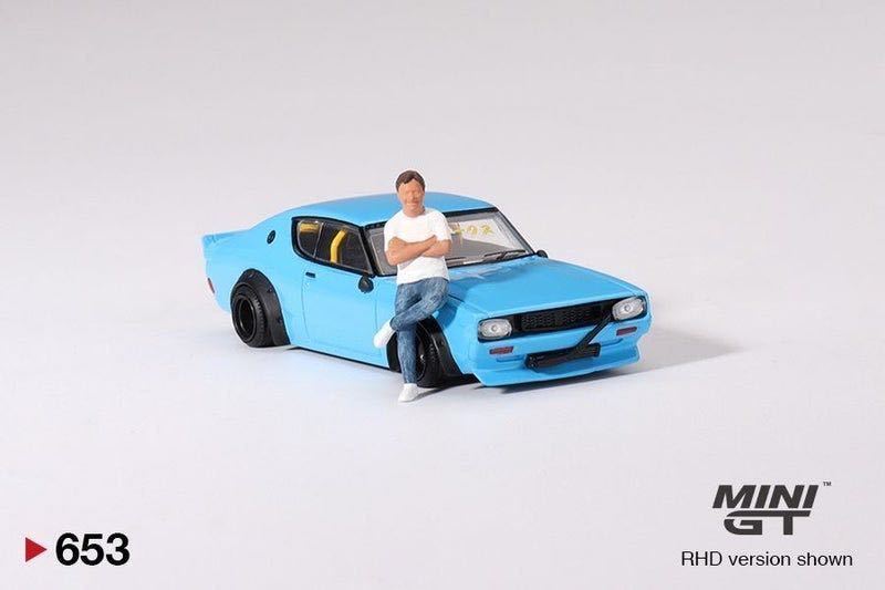 東京オートサロン2024限定 1/64 LBWK Nissan Skyline Kenmeri Wataru