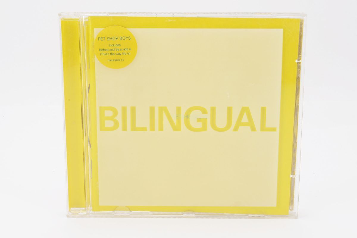 CD71★BILINGUAL 　Pet Shop Boys 　CD　_画像1