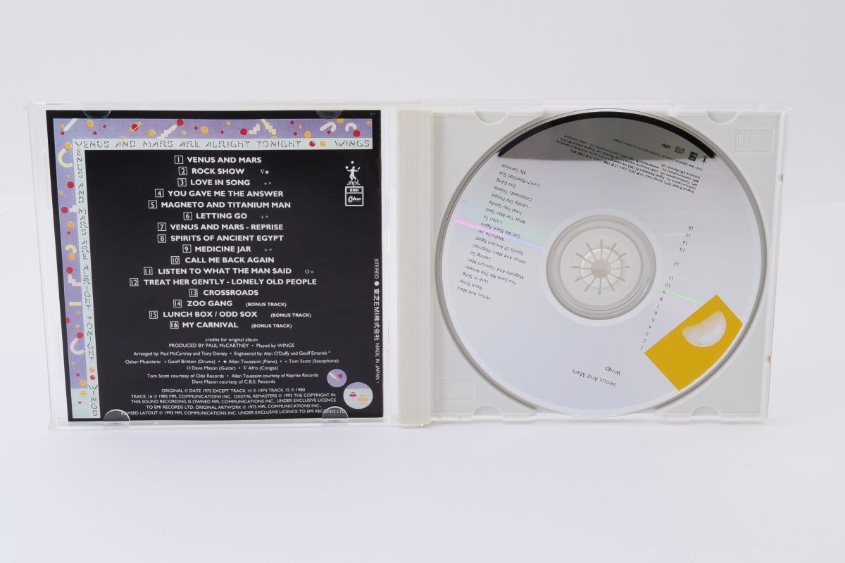 CD232★ポールマッカートニー　Venus and Mars　　CD　_画像3