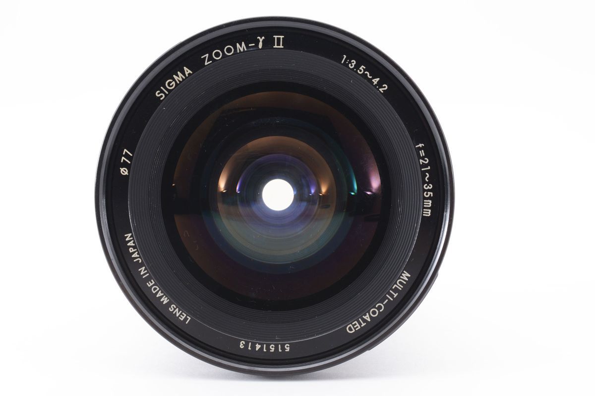 F120123★SIGMA zoom-γii 21-35mm F3.5-4.2 Multi-coated Nikon用 シグマ_画像3