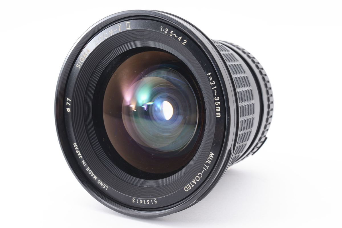 F120123★SIGMA zoom-γii 21-35mm F3.5-4.2 Multi-coated Nikon用 シグマ_画像2