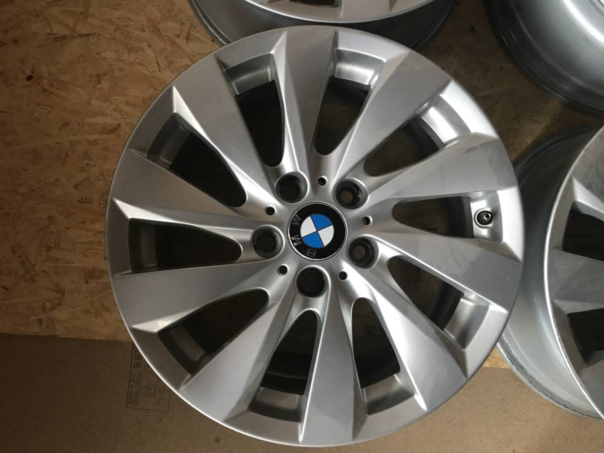 BMW 純正 1シリーズ 17インチ 4本セット 7.5J×17 +43 PCD120 タービンスタイリング381 F20 225/45R17の画像4