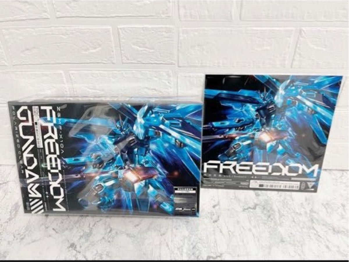 新品 未開封 Amazon限定特典 メガジャケ FREEDOM 完全生産限定盤 CD＋オリジナルガンプラ 機動戦士ガンダムSEED