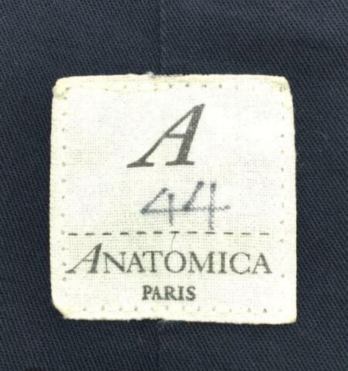 ANATOMICA size:44 ネイビー シングルラグランコード ventile社製