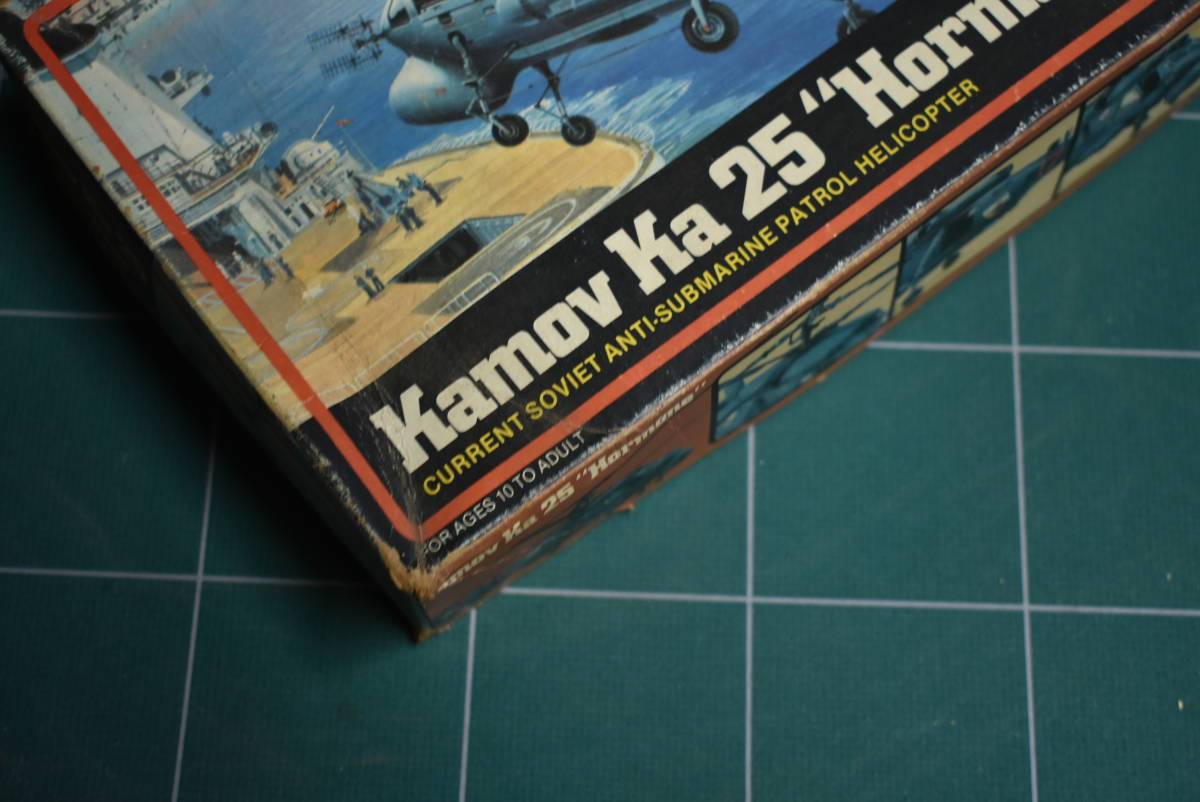 Qn771【絶版 1983年製】1:72 Vtg MPC Kamov Ka-25 Hormone 1-4214 ヘリコプター 60サイズ_画像3