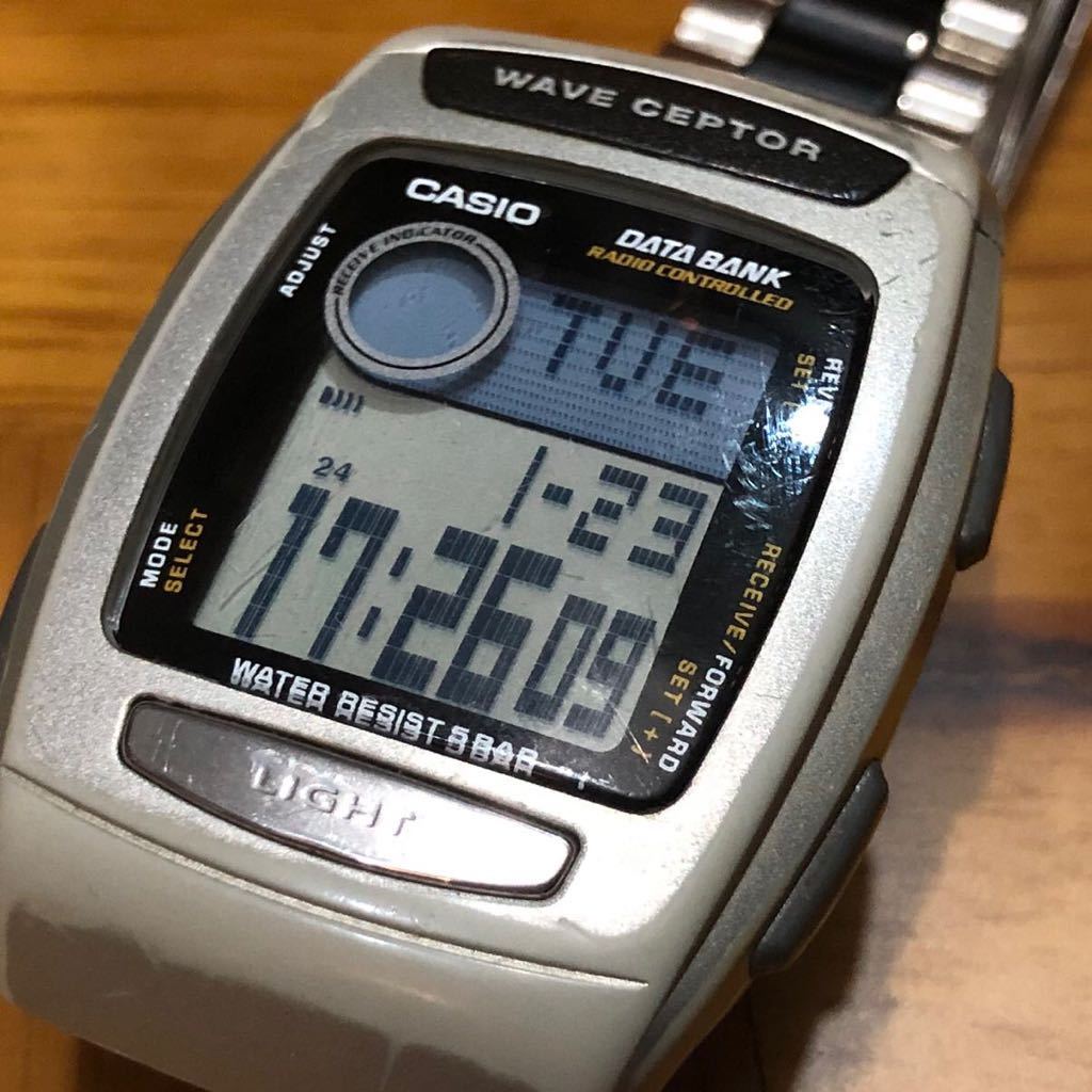 【即決/送料無料】 CASIO DATABANK FKT-301 vintage カシオ データバンク レトロデジタルウォッチ ビンテージウォッチ 中古腕時計 _画像2