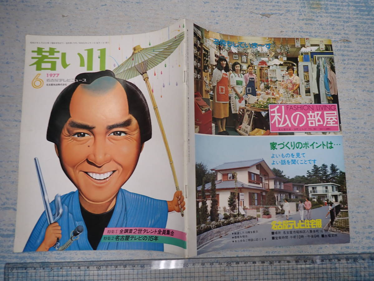 1977年若い11 3冊一括 中村敦夫 川崎敬三 森山周一郎 西郷輝彦 加賀まり子 竹脇無我_画像9