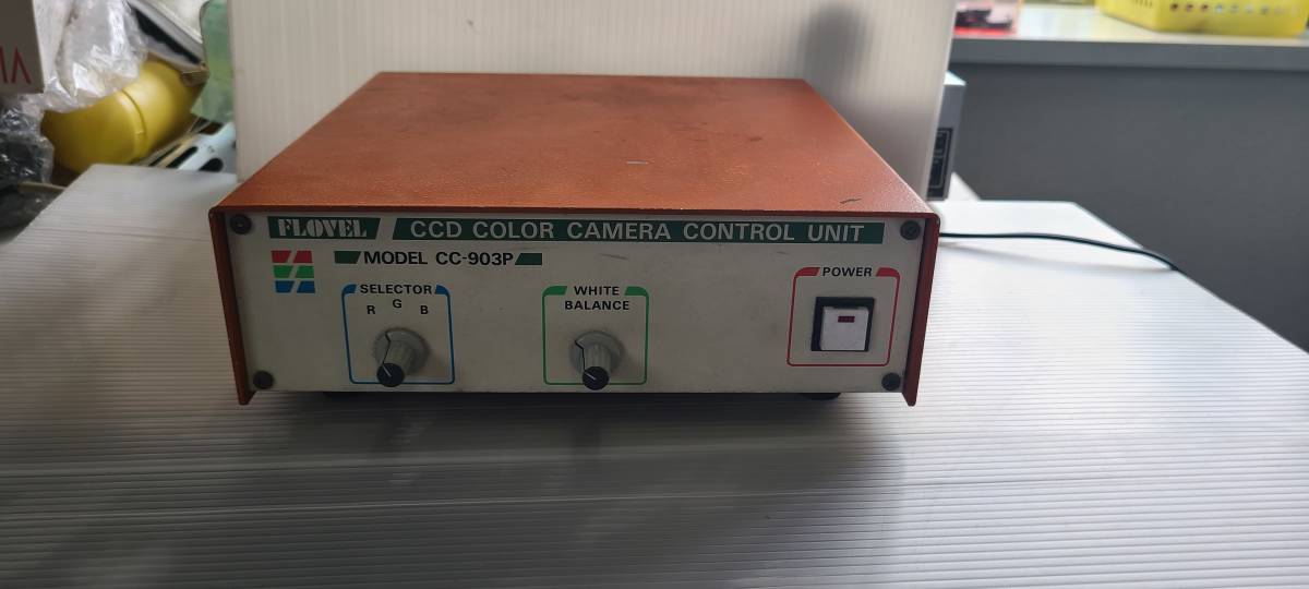 FLOVEL CCD COLOR CAMERA CONTROL UNIT CCD цвет камера блок управления б/у Junk 