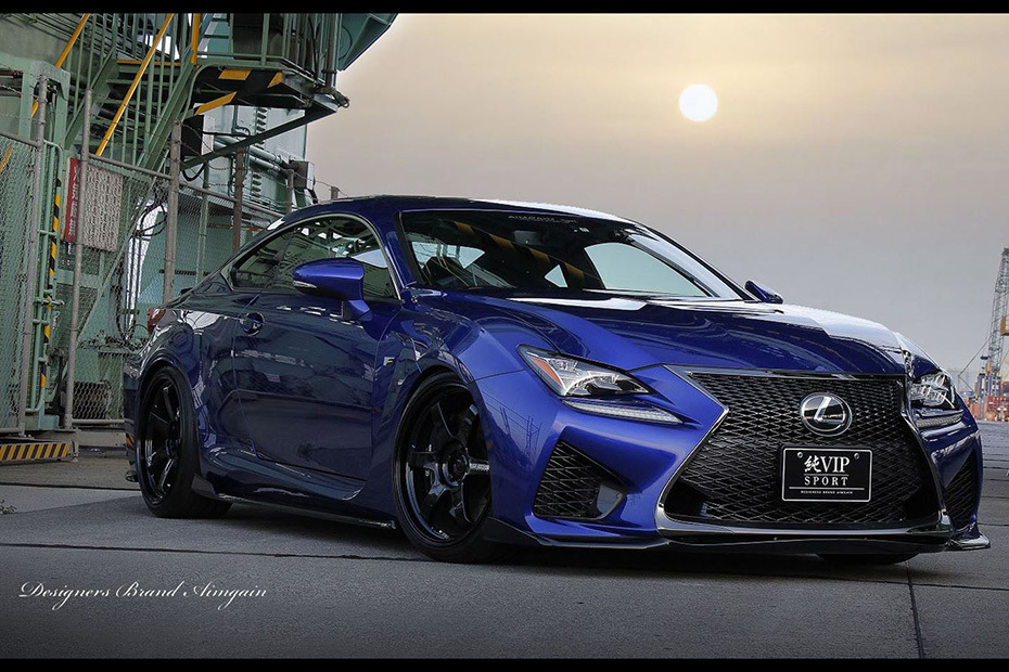 【M’s】LEXUS 前期 RC-F ( 2014.10-2019.5 ) AIMGAIN 純VIP SPORT フルエアロ 3P エイムゲイン FRP エアロ パーツ エアロキット 外装_画像9