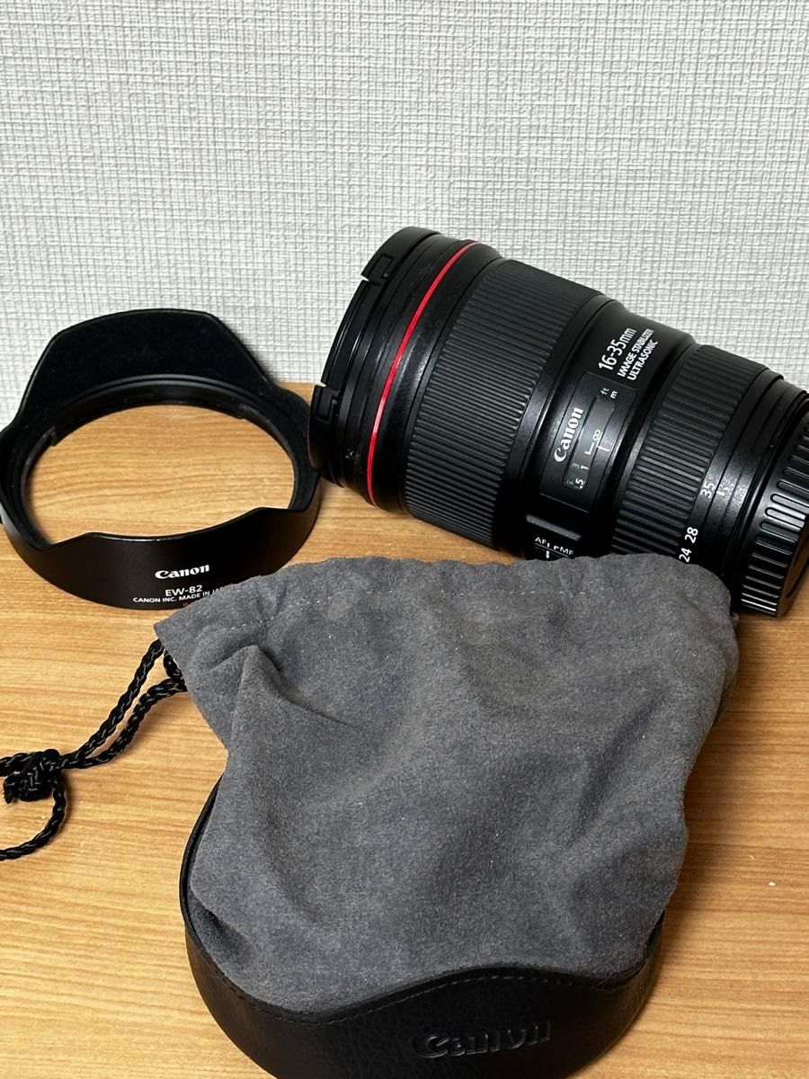 美品　Canon EF16-35mm F4L IS USM