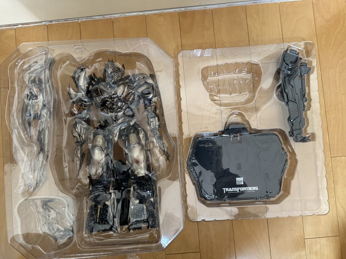 【ジャンク】スリーゼロ トランスフォーマー リベンジ DLX メガトロンTransformers DLX Megatron オプティマスプライム Threezero_画像7