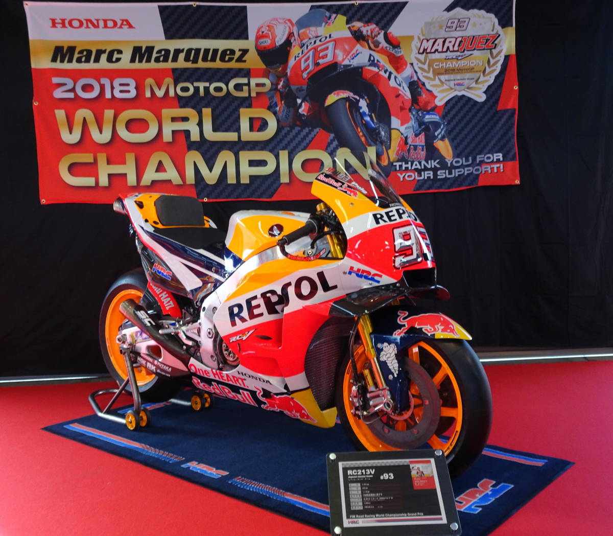 レプソル ホンダ チームウェア タウンベスト (XLサイズ) 　Repsol Honda TEAMWEAR BODYWEAR　 HRC MotoGP #93 マルク・マルケス RC213V _画像8