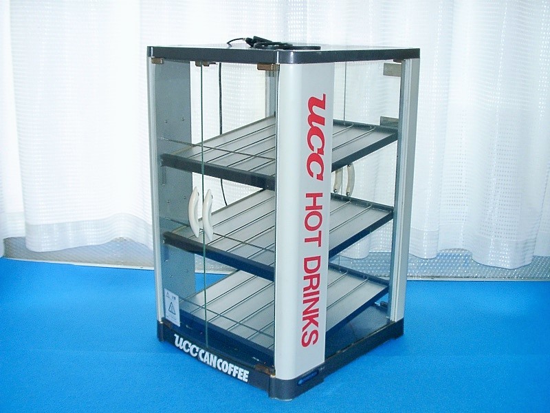 UCC HOT DRINKS 缶ウォーマー 温蔵ショーケース 電源確認済み UCC HOT