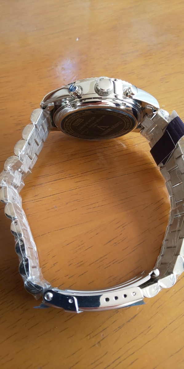 クラウディオ バレンチノ A.S.１２G 電波 ソーラー 腕時計の画像6