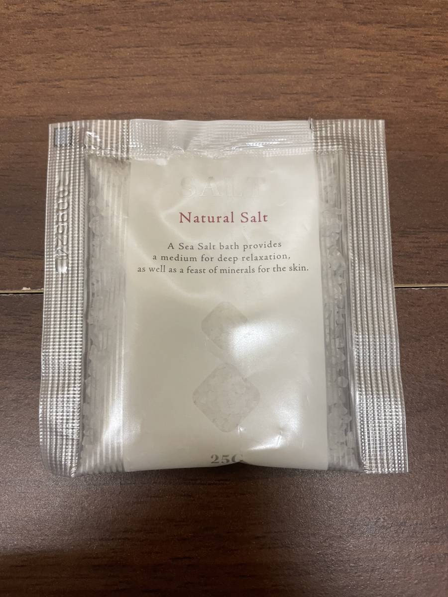 Набор из 30 упаковок Роскошные гостиничные соли для ванн Natural CC Made in France