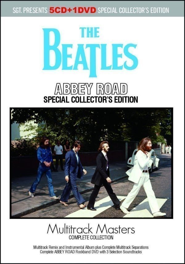 5CD DVD The Beatles / ABBEY ROAD : SPECIAL COLLECTOR'S EDITION = MULTITRACK MASTERS = COMPLETE COLLECTION 新品輸入プレス盤_画像1