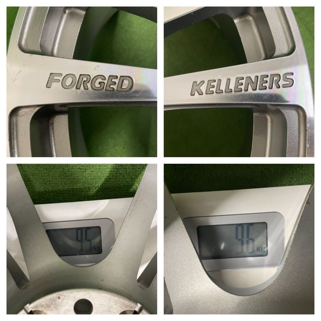 ★KELLENERS ケレナーズ FORGED 鍛造 BMW用 20インチ 20×8J +35 20×8.5J +46 PCD120 5H ハブ:約72.6mm 4本セット 中古品 ★送料無料_画像4