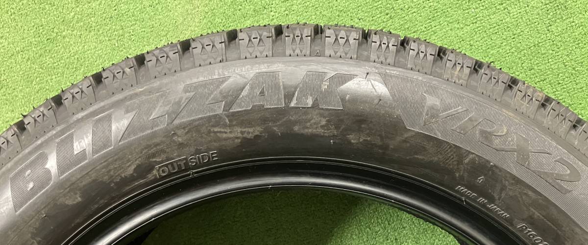 ★新古品 215/55R17 94Q 4本Set 2022年製 BRIDGESTONE ブリヂストン ブリザック VRX2 スタッドレスタイヤ ラベル付き★送料無料の画像6