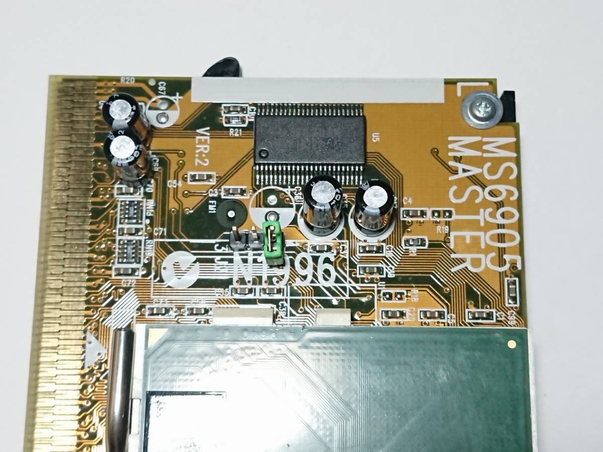 MSI MS6905 MASTER VER 2 slot1 converter and Pentium III 800/256/100/1.7V SL4MA_画像3