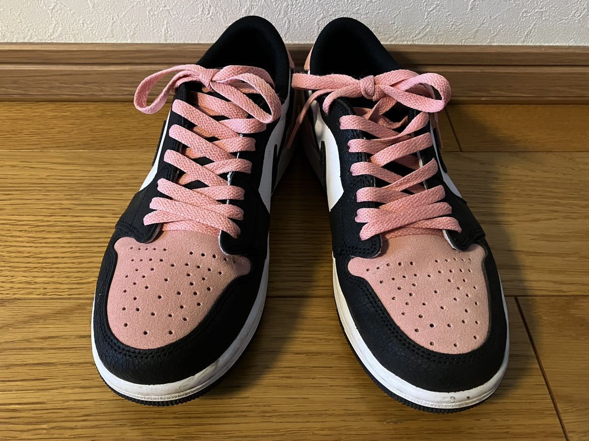 【美品】Nike Air Jordan 1 Low OG Bleached Coral エアジョーダン1 ブリーチドコーラル （26.5cm）_画像2