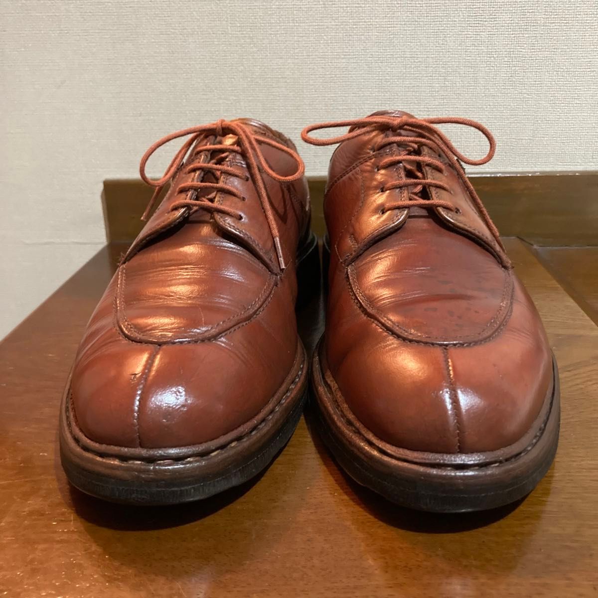 旧タグ】PARABOOT avignon ドレスシューズ サイズ8 27cm 旧タグ】PARABOOT avignon ドレスシューズ サイズ8 27cm