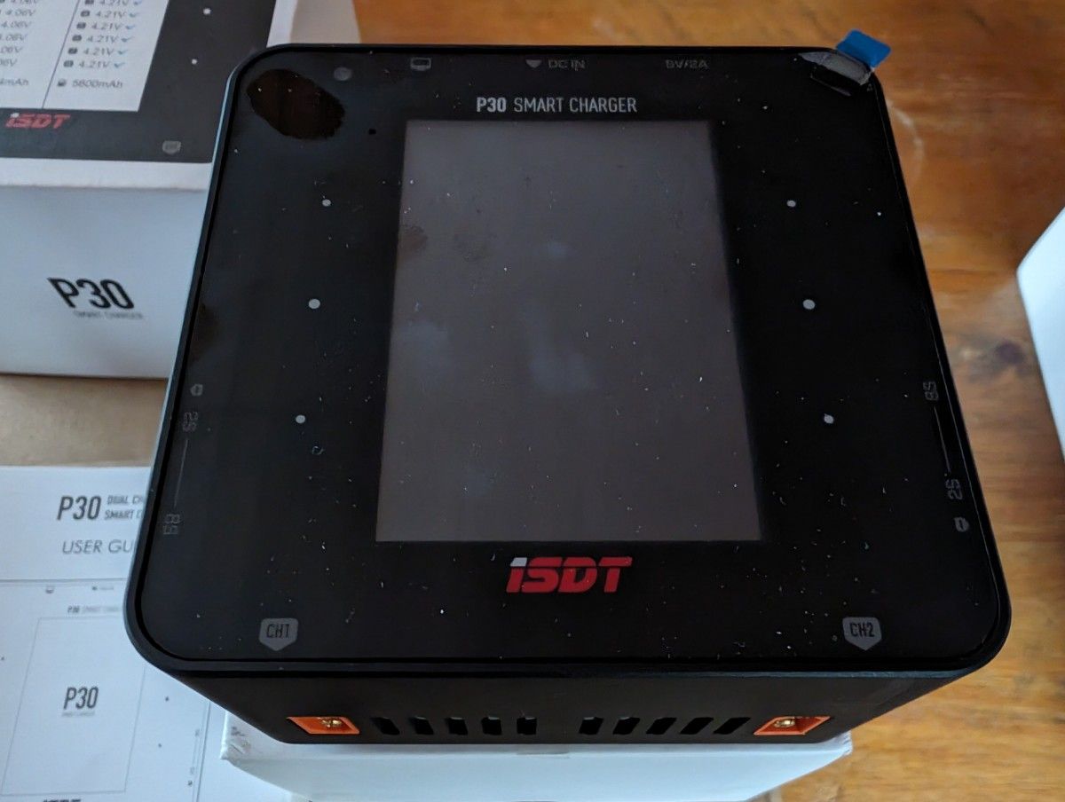 ISDT　P30　SP3060　昇圧器　充電器　放電器　電源2台