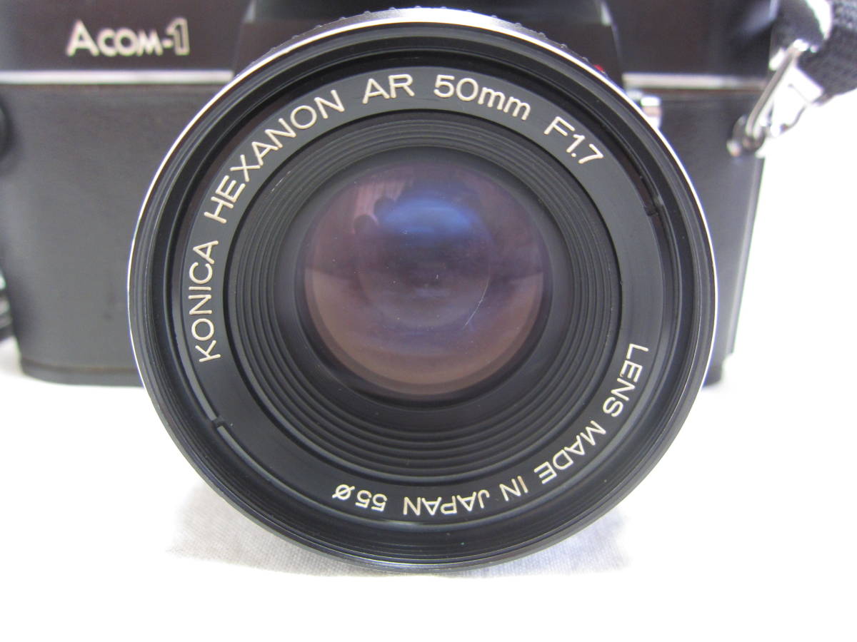 KONICA コニカ ACOM-1 HEXANON AR 50mm F1.7 フィルター付き。_画像9
