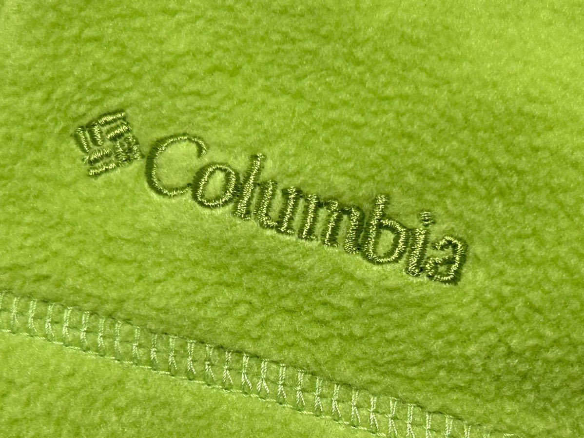 コロンビア フリース ベスト 刺繍ロゴ ワンポイント アウトドア キャンプ　　タウンユース Columbia ウィンタースポーツ 早3334_画像4