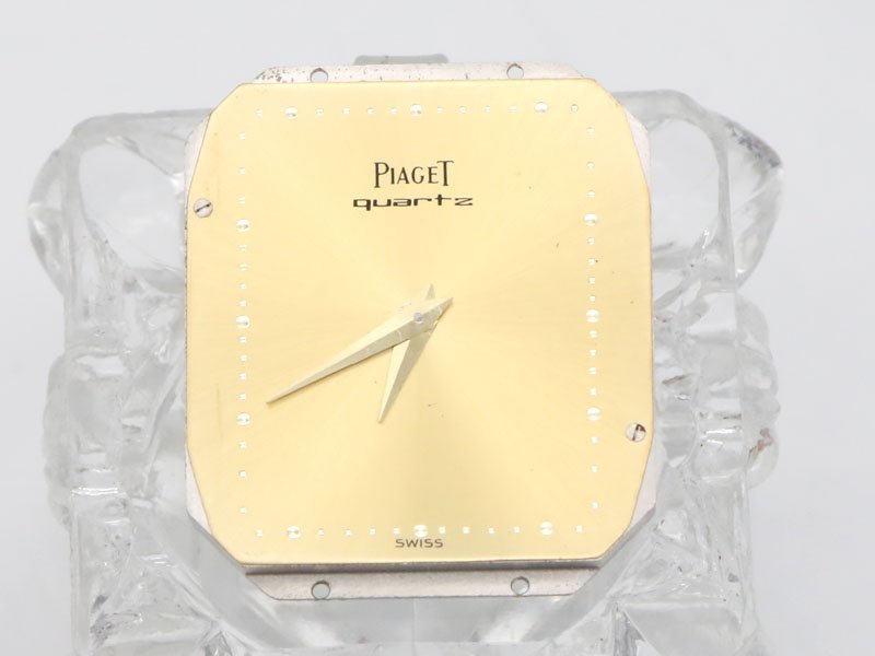 1円【 ピアジェ PIAGET 】 腕時計 757P ムーブメント バックリューズ クォーツ SS レディース 新着 91227-17_画像1