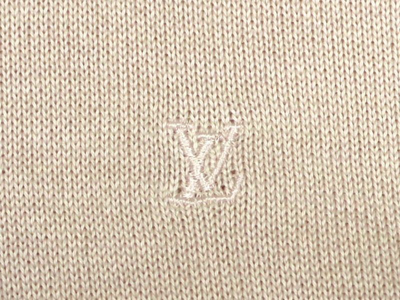 〇値下げ【LOUIS VUITTON ルイヴィトン】 コットン クルーネックセーター サイズS ピンク イタリア製 メンズ 8746-0_画像7