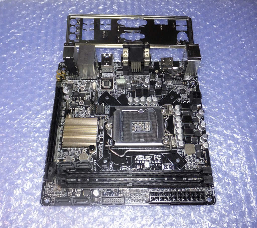 ASUS H110I-PLUS Mini-ITX intel H110 LGA1151 第6、7世代 CPU対応_画像2