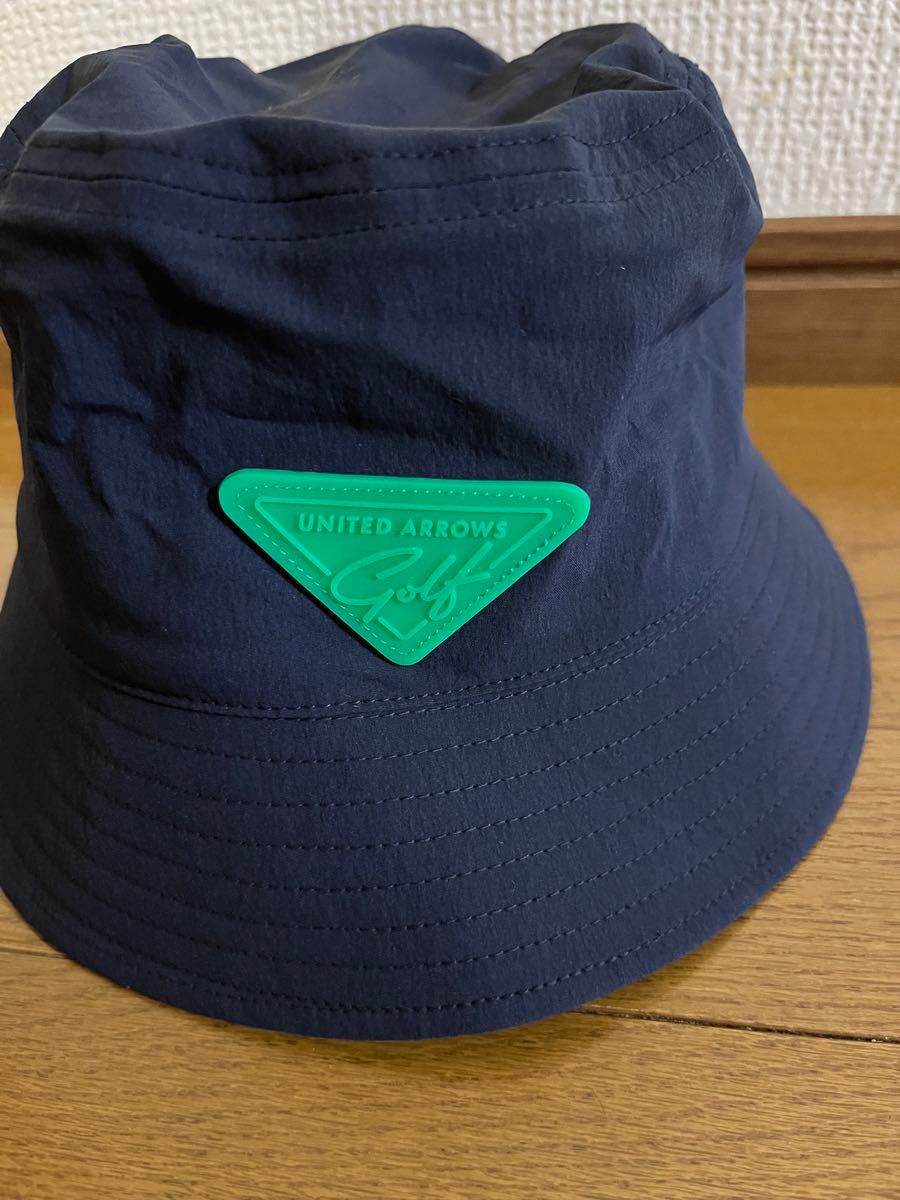 kijima takayuki×united arrows golf×5525golf 別注ハット】新品 NAVY