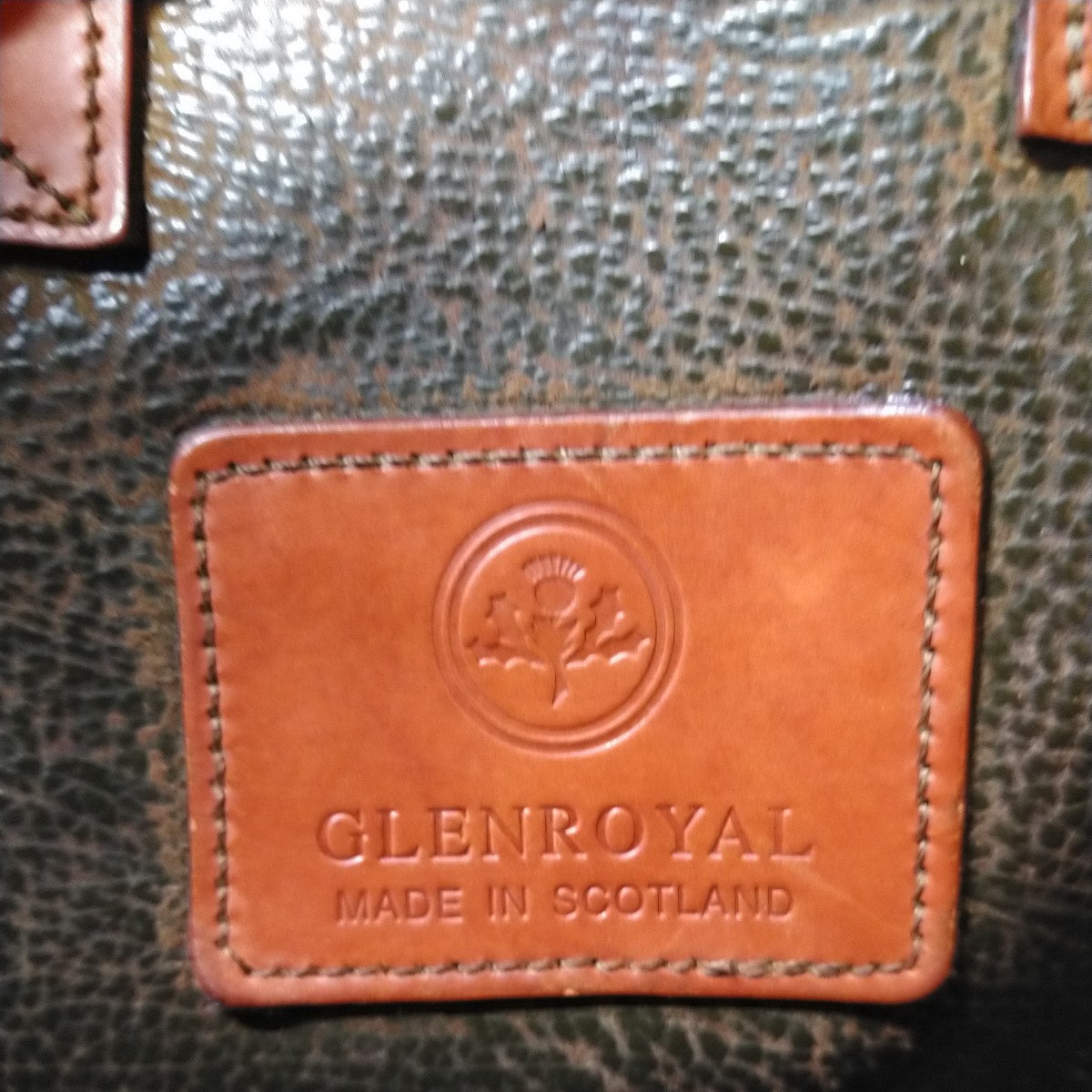 GLENROYAL レザーブリーフケース_画像9