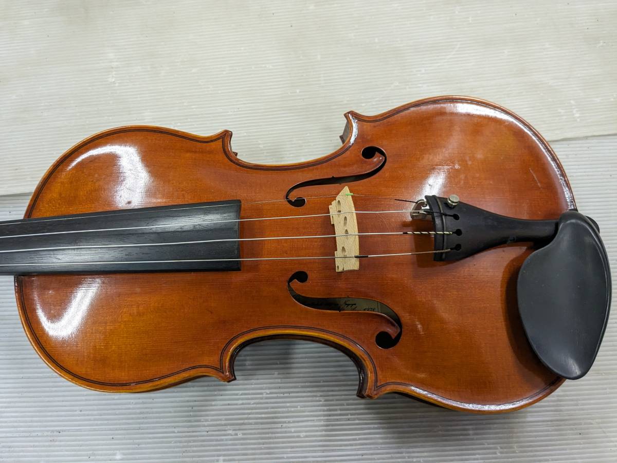 【ヴァイオリン本体は美品】スズキヴァイオリン SUZUKI 1978 No.360 4/4 バイオリン ハードケース付き（☆10）_画像3