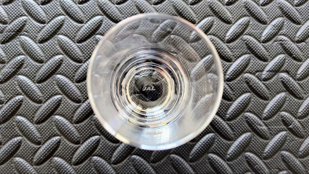 非売品　JAL国際線　ファーストクラス　ワイングラス　グラス　２点セット シャンパングラス バカラ ブルゴーニュ