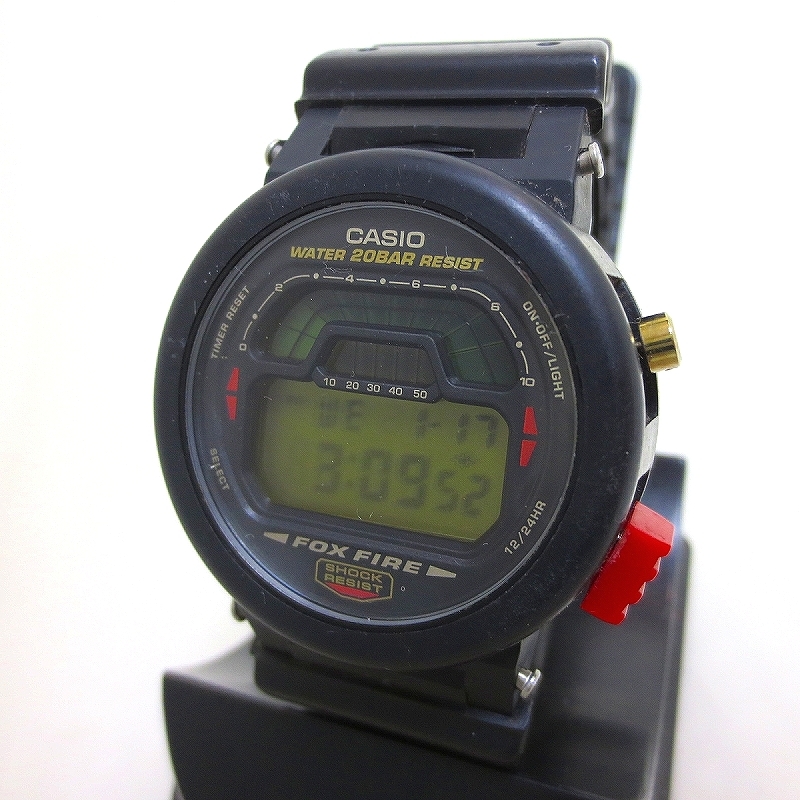 IW-7185R　CASIO　腕時計　DW-8700　G-SHOCK　FOXFIRE 電池交換済 動作保証付_画像3