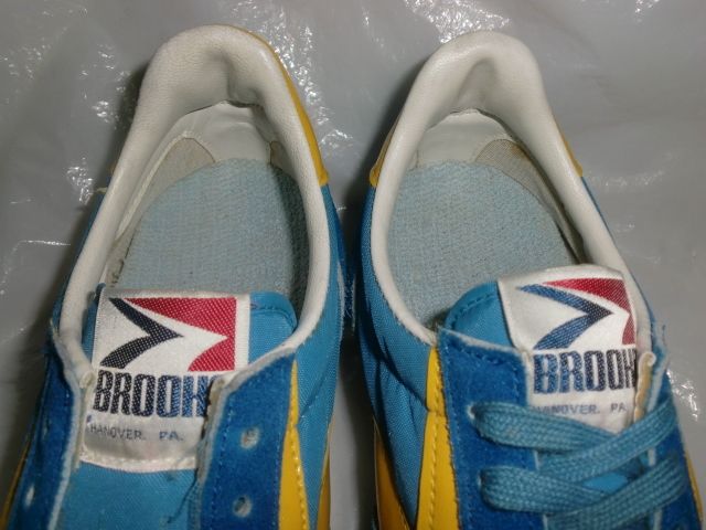 ★`80s日本製/未使用デッド BROOKS VILLANOVA 400 MARK Ⅱ ブルックス ヴィラノバ 400 マーク Ⅱ ロイヤルブルー/イエロー ヴィンテージ_画像7