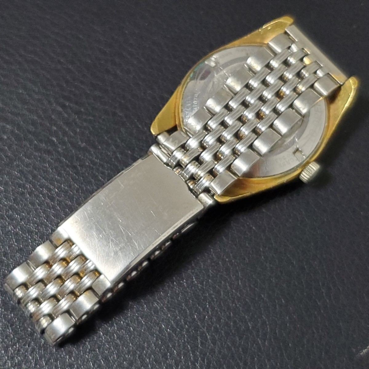 1円～RADO ラドー ゴールデンホース Goldenhorse デイト 手巻き メンズ腕時計 754_画像5
