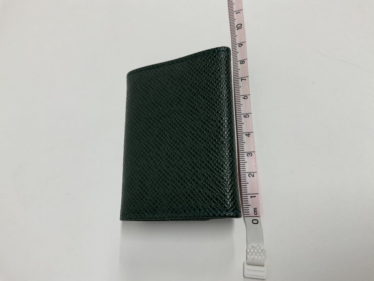 SKT523-60◆ 【美品】LOUIS VUITTON／ルイヴィトン ダークグリーン 緑 タイガ カフスケース _画像2