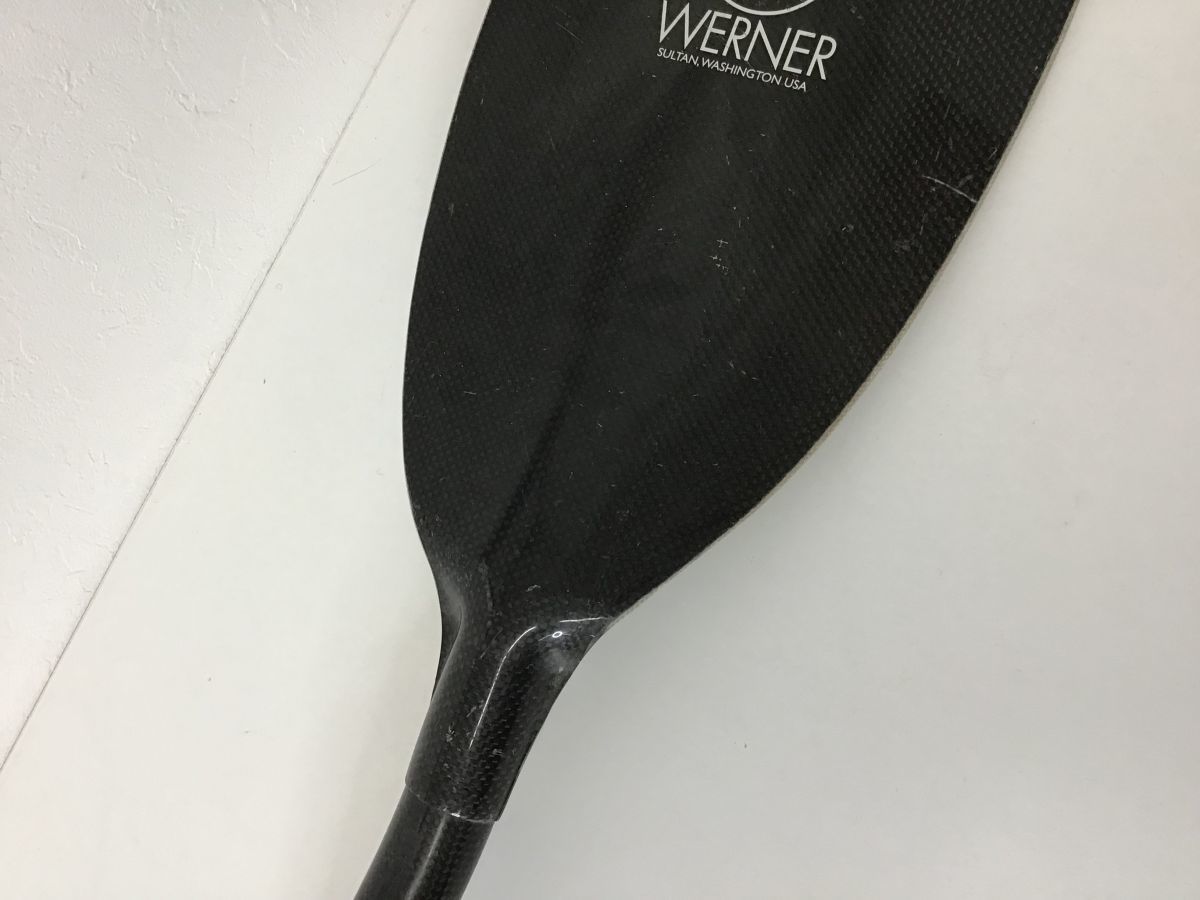 ●営KZ589　※直接引取限定※ WERNER ワーナー パドル 全長約193cm カヌー カヤック アウトドア_画像8