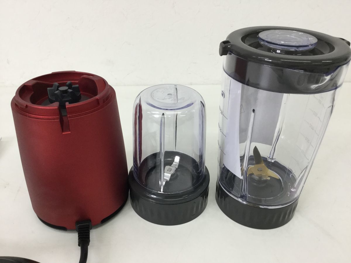 ●営SA266-100【未使用品】T-fal Mix&drink neo ティファール ミックスアンドドリンク ネオ ルビーレッド BL13C5JP ジュースミキサー_画像3